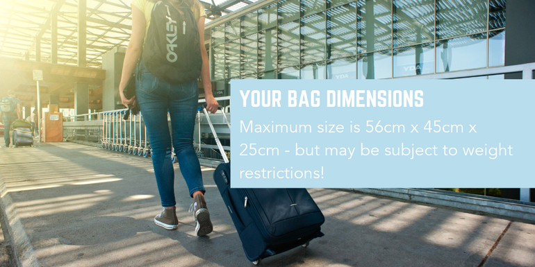 flybe dimensions hand luggage